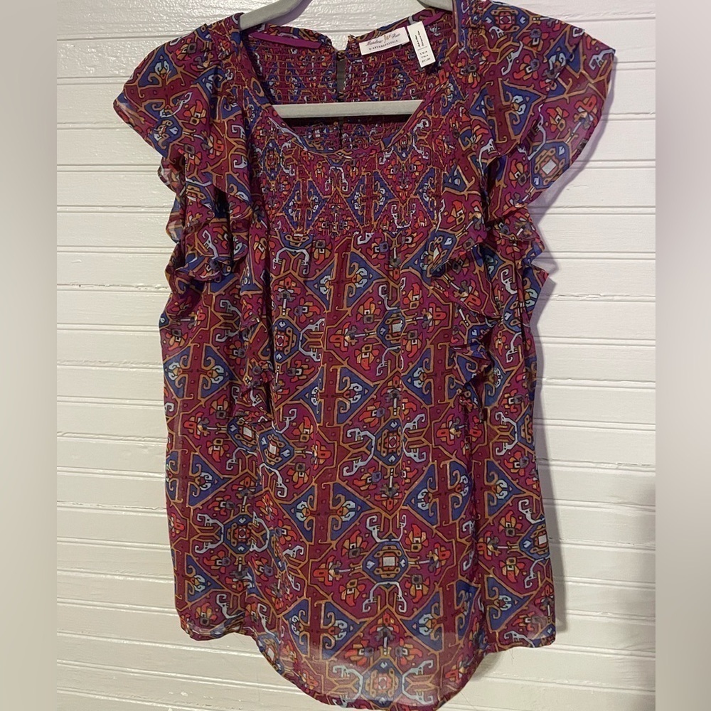 Meadow Rue by Anthropologie blouse size 4 US